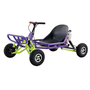 Kart <span class=keywords><strong>de</strong></span> <span class=keywords><strong>course</strong></span> tout-terrain miniature à 2 temps pour enfants, facile à conduire, démarrage manuel avec transmission par chaîne et compatible avec le carburant à essence 4x4 - Product Image 1