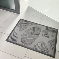 Tapis de porte personnalisé en polyester PVC, antidérapant, absorbant, pour la maison et l'hôtel