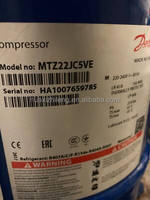 Compresseur à piston hermétique MTZ22JC4BVE MTZ22JC5VE MTZ22JC6BVE MTZ22JC9BVE R404A pour chambre froide, directement de l'usine