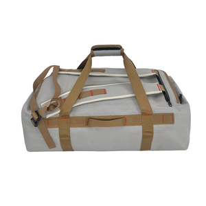 Bolsa de Viaje Impermeable de Alta Calidad, Bolsa de Gimnasio, Mochila, Tela a Cuadros Blanca y Dorada para <span class=keywords><strong>Viajes</strong></span> al Aire Libre - Product Image 3