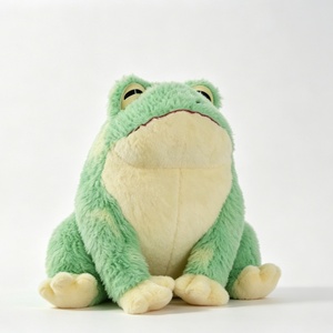 Juguete de rana sentada personalizado, lindo peluche de rana, peluche de rana gorda - Product Image 5