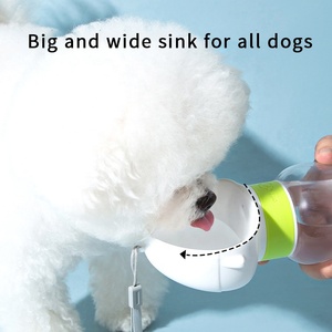 Bottiglia d'Acqua per Cani, Ciotola Portatile <span class=keywords><strong>2</strong></span> in 1 per Acqua e Cibo, Dispenser per Esterni per Animali Domestici - Product Image 5