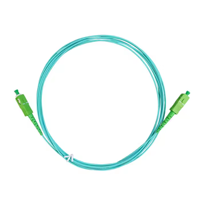 Aqua Turquoise 1.6mm 3.5m FTTH G657A2 Cordon de raccordement à fibre <span class=keywords><strong>optique</strong></span> SC/APC Jarretière pour la communication réseau Patch à fibre <span class=keywords><strong>optique</strong></span> - Product Image 2