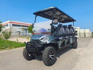 Chariot de golf électrique alimenté par batterie au lithium, système de chariot de golf utilitaire électrique pour le transport de marchandises, à vendre - Product Image 1