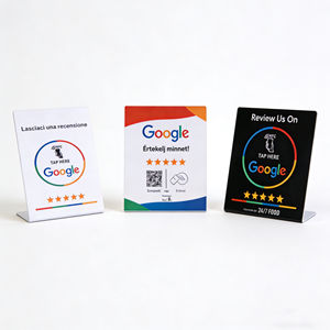 Tarjeta de Reseña Inteligente UHF NFC Preprogramada de <span class=keywords><strong>Google</strong></span> con Código QR - Product Image 5