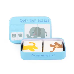 ของเล่นปริศนาสำหรับเด็กยอดนิยมสำหรับเด็กรูปสัตว์<span class=keywords><strong>กราฟ</strong></span>รถบรรทุกผลไม้เกมจับคู่ของเล่นมอนเตสซอรี่สำหรับเด็ก - Product Image 1