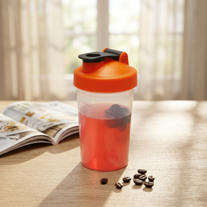450 ML BPA Free PP Shaker <b>Bottle</b> Leak Proof <b>Protein</b> Drink Mixer with Lid 450 ml Portable for Gym Travel - Product Image 1