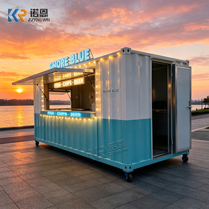 Customized Pop Up Container With Modern Design Stainless Steel Kitchen Modular Restaurant - Product Image 4