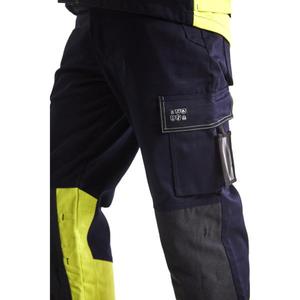 BLAKLADER - 147815148933D124 Pantalón multinorm Azul marino/Amarillo-EAN 7330509750285 ROPA DE TRABAJO RESISTENTE A LLAMAS - Product Image 4