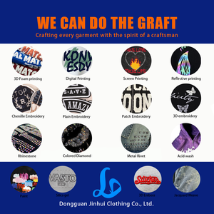 High Quality French Terry Embroidery Hoodie With <strong>No</strong> String 100% Cotton Fleece Boxy Hoodie Cropped Hoodie Men - Product Image 5