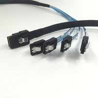 Kabel Breakout Internal Mini-Sas ke 4X Sas Sata Forward