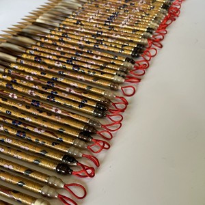 Pinceau de <span class=keywords><strong>calligraphie</strong></span> chinoise professionnel de qualité académique Lingfeng, en poils de loup purs, fait main, durable, avec pointe longue en corne de bœuf cloisonnée - Product Image 5