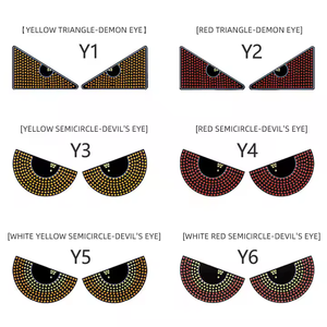 Ojos de Demonio Plug and Play, Enchufe USB, Ojos LED Intermitentes, Panel de Pantalla LED para Parabrisas, 11 Modos, Ojos de Demonio Triangulares para Automóviles y Camiones - Product Image 2