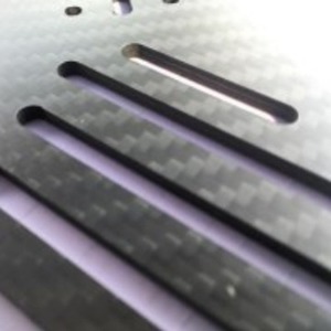 Placa de Fibra de Carbono 3K CNC, Material Ligero para Uso Industrial, 100% Fibra de Carbono - Product Image 3