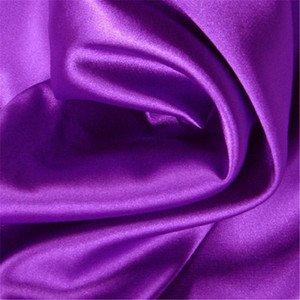 Prix usine Satin Tissu 100% Polyester <span class=keywords><strong>Soie</strong></span> Uni Teint Blanc 150cm Longueur 100 g/m Rouleau Emballage pour Robes De Mariée Sacs - Product Image 4