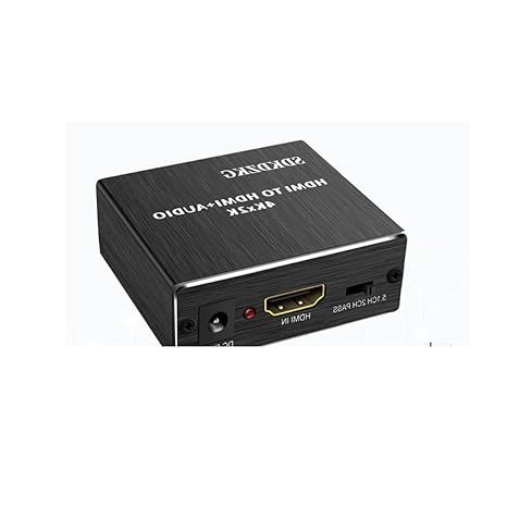 SC ECOMMERCE 4K X 2K Audio Converter Extractor Splitter with 3.5mm Stereo Accessory Model 0F-6JWJ-685X Made US