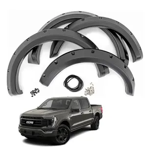 KSCAUTO F-150 Fender Flare Pocket Style Wheel Arch Extensions For Ford F150 2021-2023 New Body