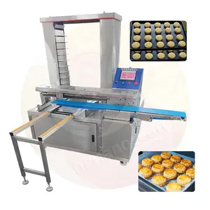 OCEAN Barra de proteína automática Moon Cake Tray Organizar máquina Panadería Máquina de alineación de alimentos para alimentos horneados