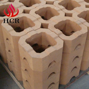 Brique réfractaire de <span class=keywords><strong>forstérite</strong></span> de magnésie de haute qualité pour le vérificateur de zone de condensation de régénérateurs de four en verre flotté - Product Image 5