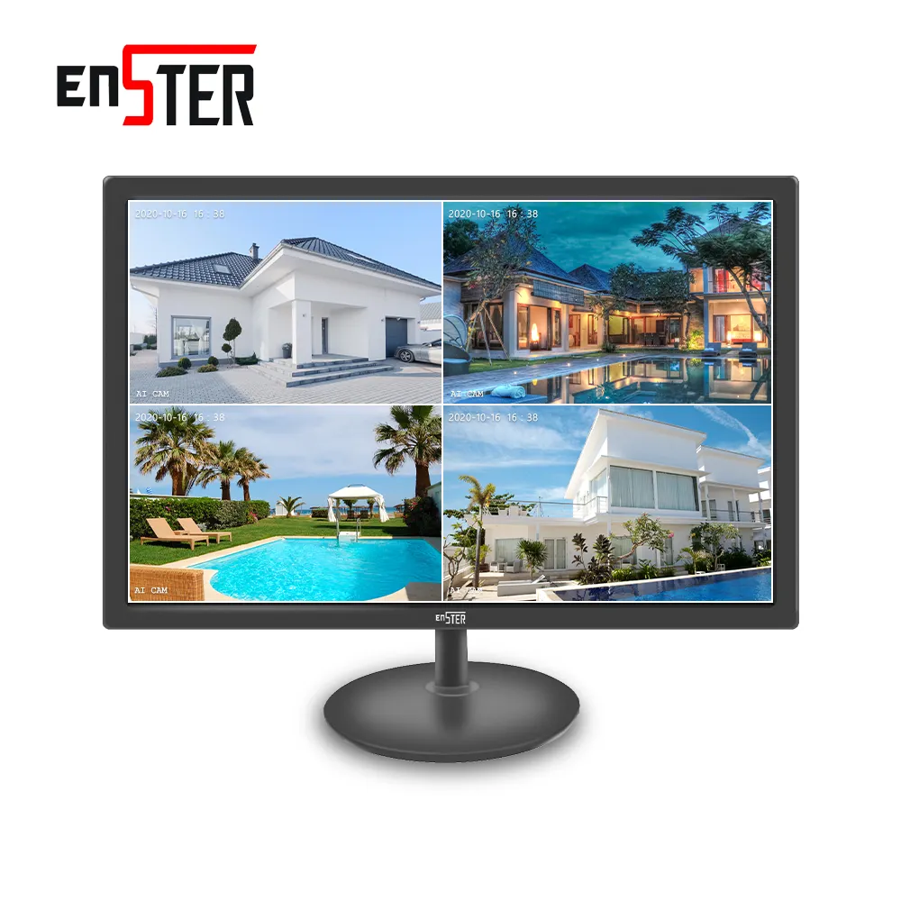 Enster 19 Inch HD Display Bright Color Professional IP Camera LCD Monitor