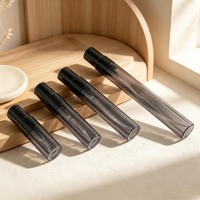 Flacon de parfum élégant de qualité supérieure avec bouchon à vis, flacon en verre transparent coloré de 2 ml à 10 ml