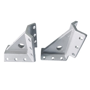 Support d'angle droit usiné CNC en aluminium haute résistance pour fixation d'angle - Product Image 3