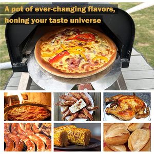 Horno de Pizza Portátil INBESTCAMP, Marca Blanca, para Jardín, Viajes, Catering, Giardino Legna, Bois Compact, para Patio Trasero, Cuatro Personas - Product Image 4