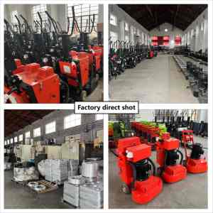 High-Efficiency Cement Floor Leveling and <b>Grinding</b> <b>Equipment</b> with Engine & Gearbox 18.5kW Motor 380V Concrete Grinder - Product Image 4