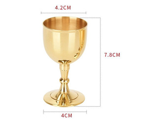 Copa de cobre trifásica de Holy Grail Five Star, accesorios para Ritual de magia, novedad - Product Image 5