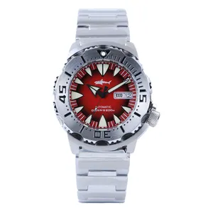 Montre de sport pour hommes, grande plongée sous-marine en acier inoxydable, automatique 20atm, prix d'usine, livraison gratuite - Product Image 1