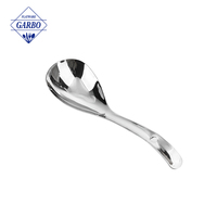 Fourchettes et cuillères en argent de mariage en métal en vrac 410SS, cuillère de table en acier inoxydable avec poignée en perle