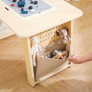 Juego de escritorio y silla de pizarra y escritura multifuncional para niños para dormitorio, sala de estar, uso escolar - Product Image 5