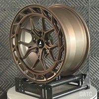 Jantes DATC Gold Forged 22-26 pouces, concaves profondes, 5x120 5x127 6x139.7 DUB pour Ford F150, Chevy Silverado, Ram 1500