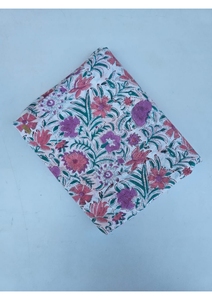 Tela de Algodón 100% Tejida a Mano con Estampado de Bloques, Grado de Exportación, para Vestidos de Niñas, Bolsos, Cortinas y Fundas, Venta al Por Mayor OEM ODM - Product Image 3