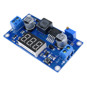 DC-DC XL6009 <span class=keywords><strong>Digital</strong></span> Boost Step Up módulo de fuente de alimentación ajustable 4,5-32V a 5-35V Step-up regulador de voltaje con voltímetro LED - Product Image 5