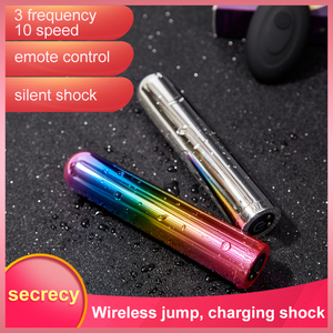 Gökkuşağı USB güç kadın mastürbasyon cihazı yetişkinler için 10-Speed Bullet osilatör seks oyuncakları - Product Image 2