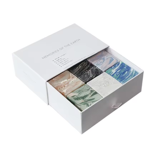 Custom Logo Handmade Square Soap Bar Packaging <b>Box</b> <b>Paper</b> Gift <b>Box</b> for Home Made Soap Luxury <b>Paper</b> Packaging - Product Image 2