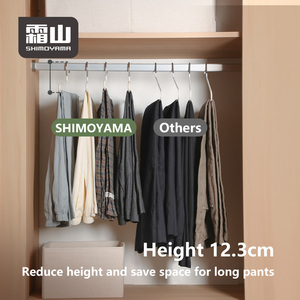 Shimoyama nhiệm vụ nặng nề mở đã kết thúc dễ dàng trượt Chrome quần móc cơ bản quần slack móc dễ dàng trượt tổ chức - Product Image 5