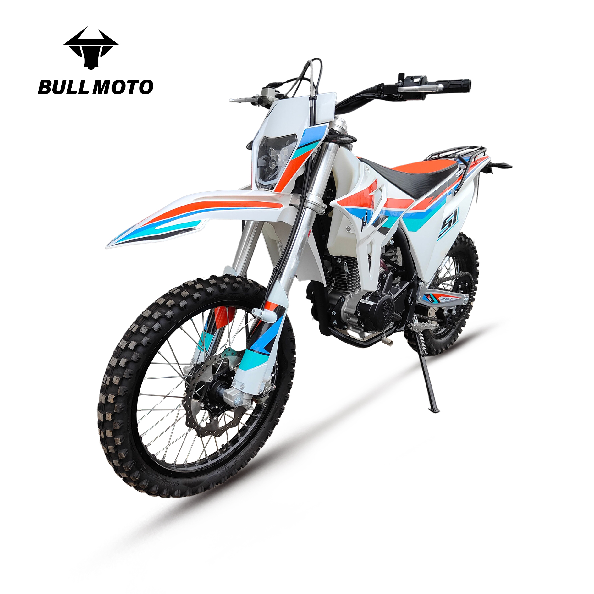 Highper Dirtbike Pitbike 250ccm Sepeda Mini-Cross-Motor Offroad-Trial-Bike kleines Motorrad Enduro Anhänger Motosiklet E-Dirtbike