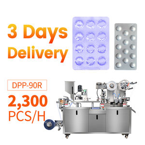 Machine d'emballage sous blister automatique DPP Mini Alu Alu pour petites capsules, machine de scellage sous blister, en stock, livraison en 3 jours - Product Image 1