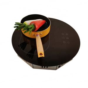 Cocina de Vitrocerámica Redonda 2025 con un Solo Quemador, Forma Ovalada, Placa de Inducción Infrarroja Especial - Product Image 1