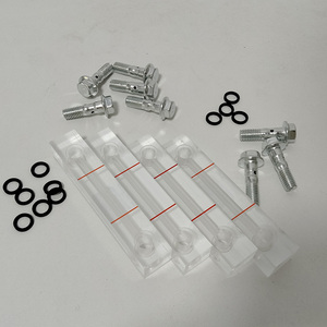 Jauge de niveau d'huile Mengma YJ-085 pour pièces de compresseur industriel - Vis et joints offerts - Product Image 5