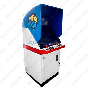 ในร่ม 19 นิ้วในประเทศคลาสสิก LCD NEOGEO Retro ตรงเครื่องเกมอาเขตหยอดเหรียญเครื่องเกมต่อสู้อาเขต