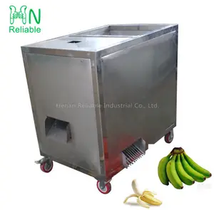 Công Nghiệp Màu Xanh Lá Cây Chuối Máy Lột Chuối Peeler Cho Nhận Được Bóc Vỏ Nguyên Liệu Chuối