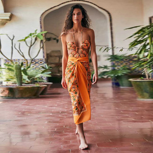 Ensemble de maillot de bain et jupe de plage de style marocain, nouveau design, <span class=keywords><strong>sexy</strong></span>, pour femmes - Product Image 6