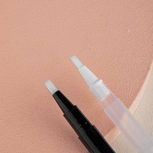 Botol Plastik Kosmetik Putar Grosir 2ml 3ml 5ml untuk Lotion Makeup Putih Bening dengan Kepala Kuas - Product Image 5