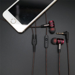 Oriole 860 In Ear <b>Wired</b> Earphones With Mic Metal Design Deep Bass <b>Control</b> For Mobile Phones - Product Image 1