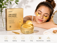 Masque pour les yeux en hydrogel épais, soin hydratant à la céramide et à l'acide hyaluronique, fournisseur en gros OEM ODM