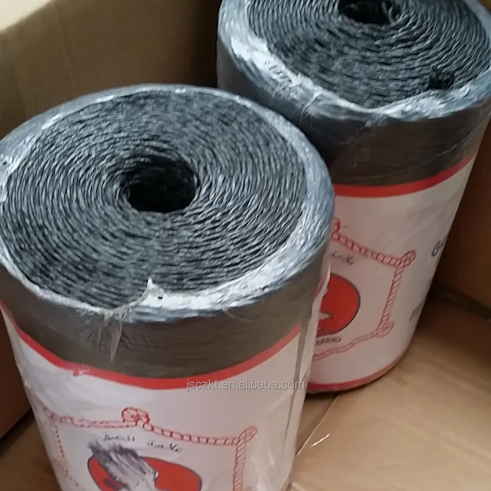 best price pp plastic baler twine binding rope for hay grass split film twine