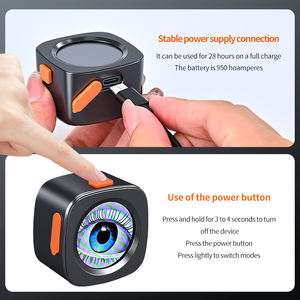 LEDスマートアイズライト電動自転車オートバイ用リアテールライトアプリコントロールデビルズアイプログラム可能LEDランプ - Product Image 4